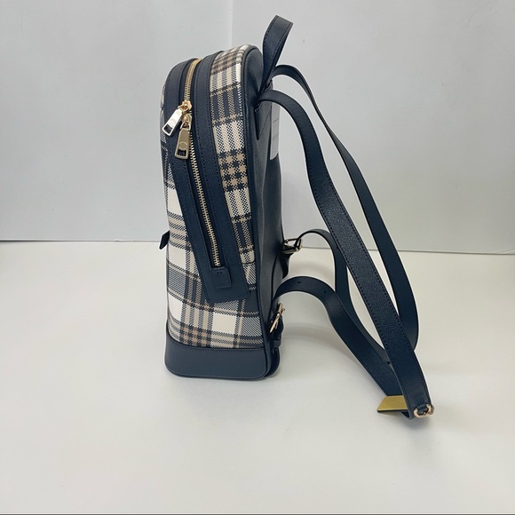Lot / Set Of 3 Coach Plaid Pieces / Backpack, Crossbody & Wristlet/ New With Tag - Picture 10 of 16